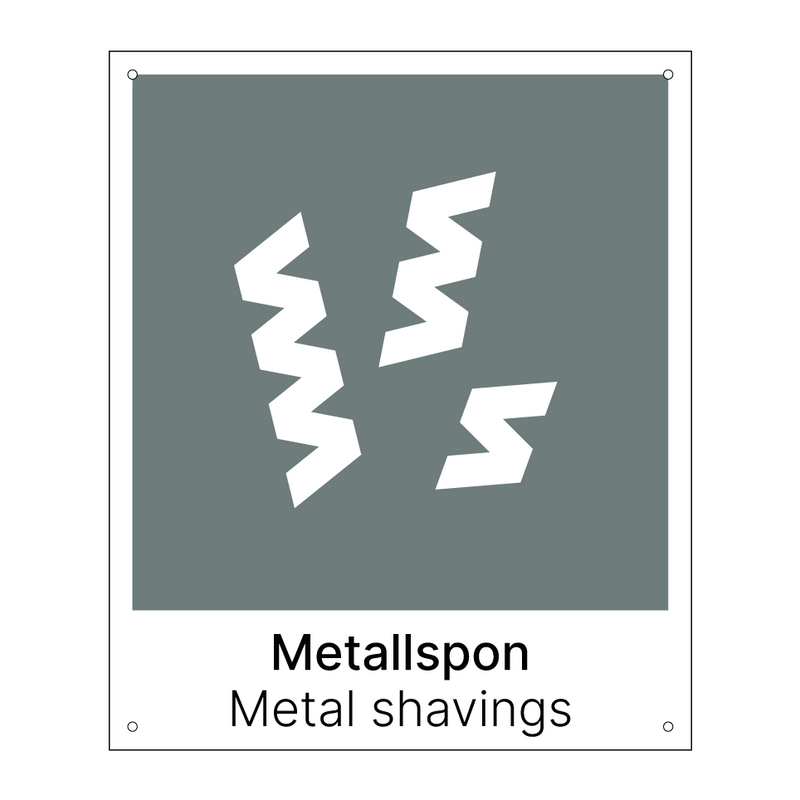 Metallspon - Metal shavings