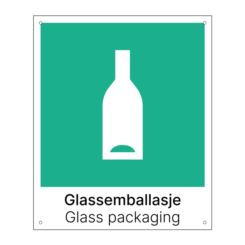 Glassemballasje - Glass packaging