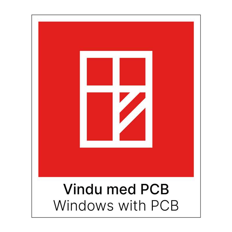 Vindu med PCB - Windows with PCB