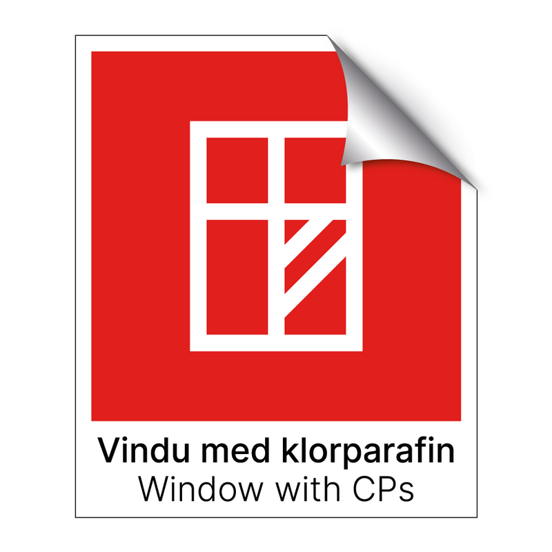 Vindu med klorparafin - Windows with CPs