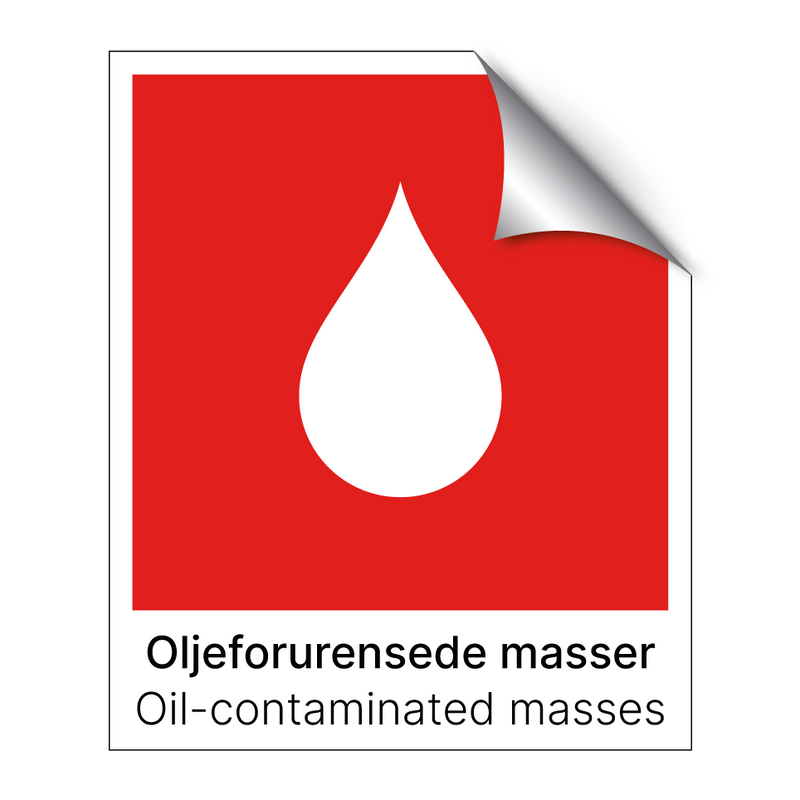 Oljeforurensede masser - Oil-contaminated masses