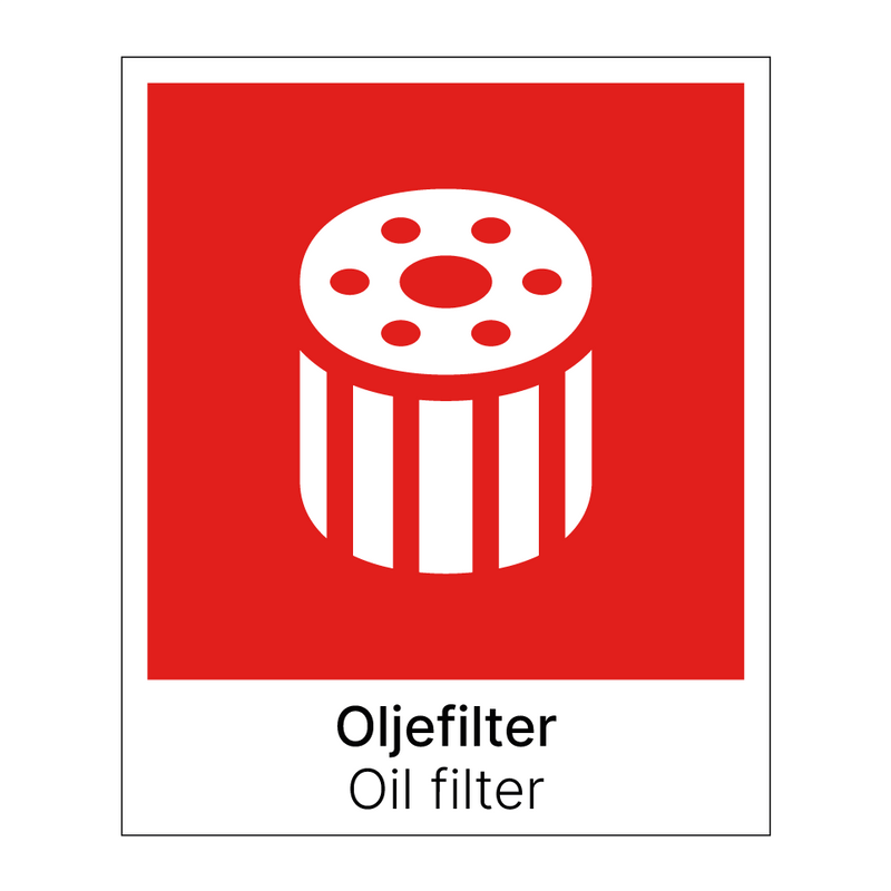 Oljefilter - Oil filter