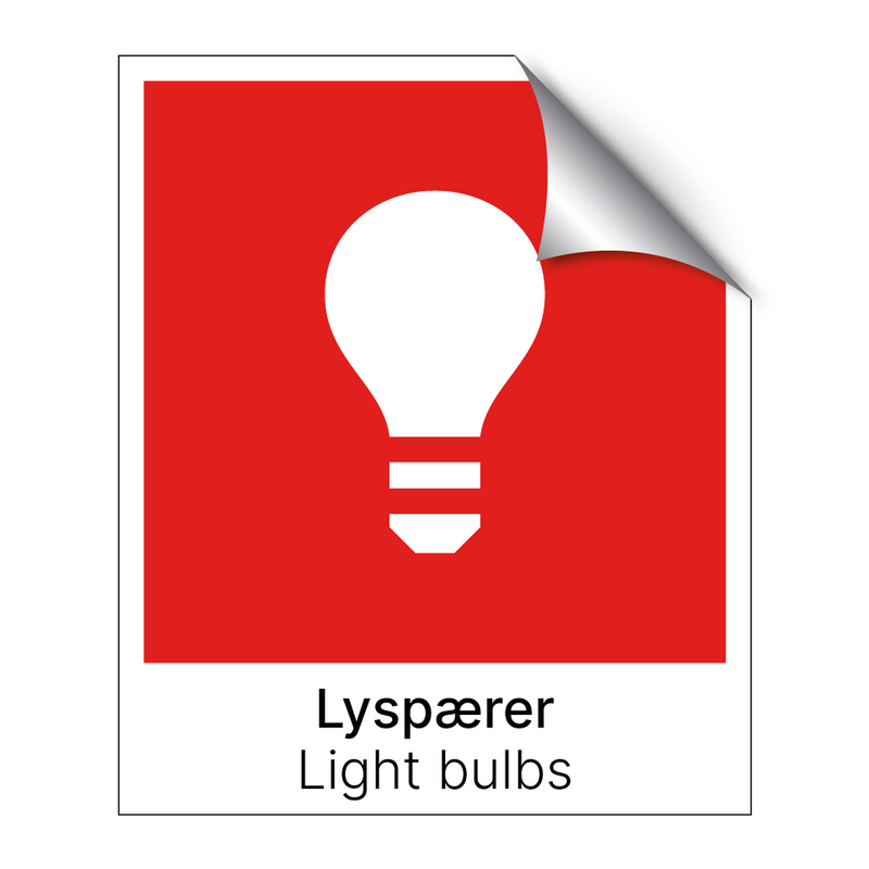 Lyspærer - Light bulbs