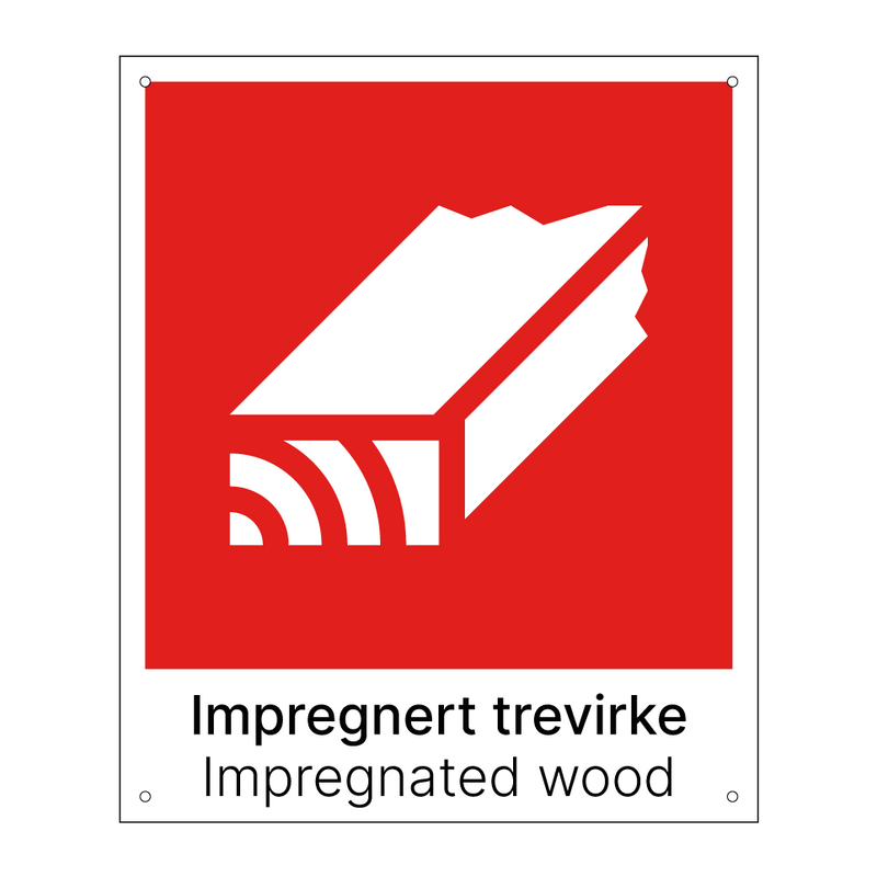 Impregnert trevirke - Impregnated wood