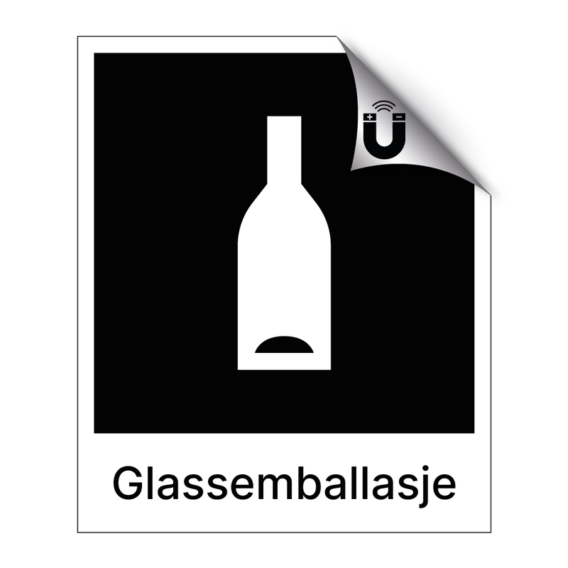 Glassemballasje