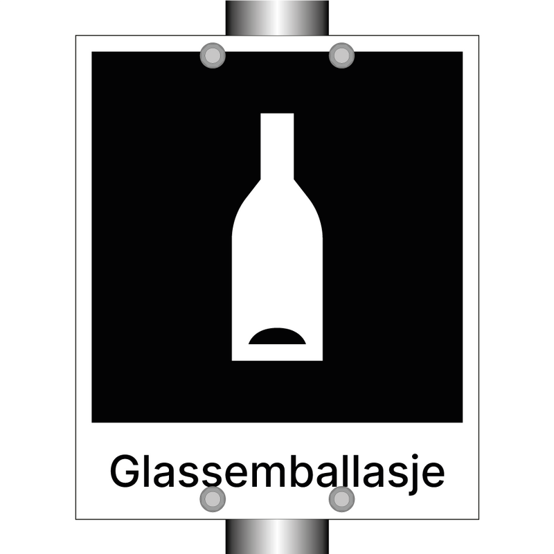 Glassemballasje