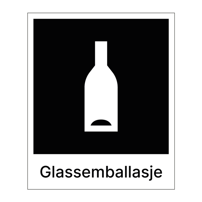 Glassemballasje