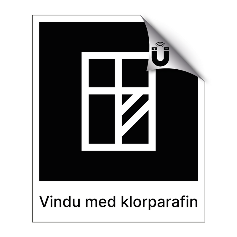 Vindu med klorparafin