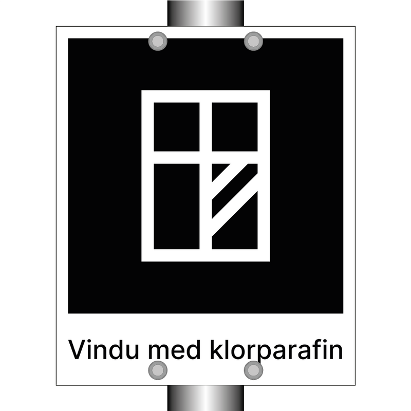 Vindu med klorparafin