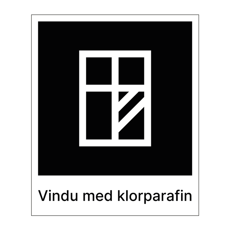 Vindu med klorparafin