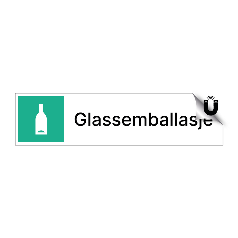 Glassemballasje