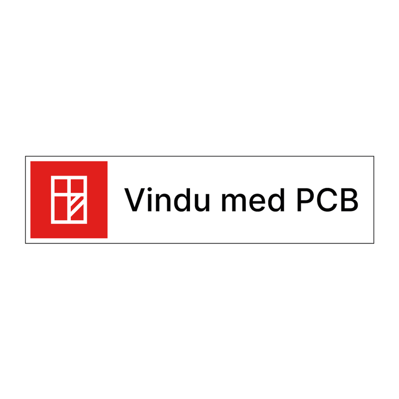 Vindu med PCB