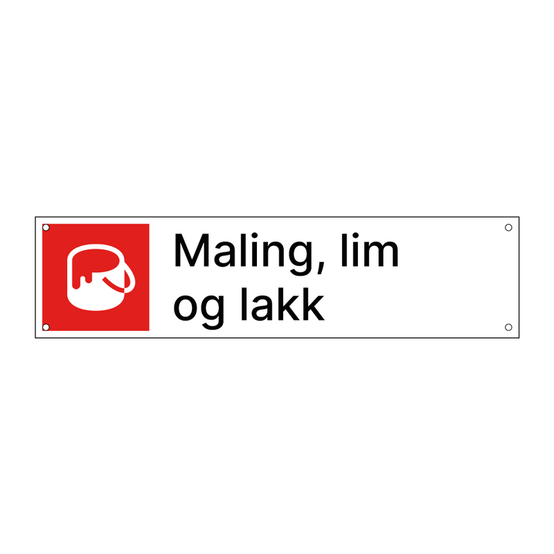 Maling lim og lakk