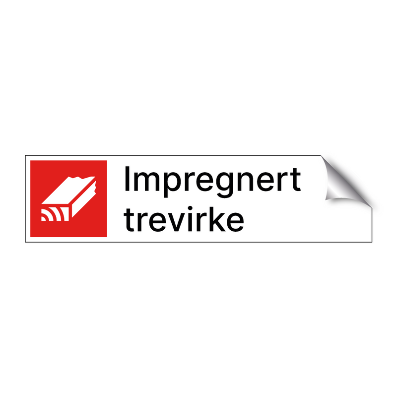 Impregnert trevirke