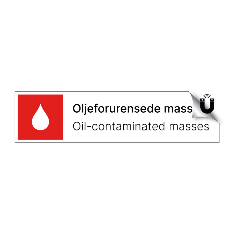 Oljeforurensede masser - Oil-contaminated masses