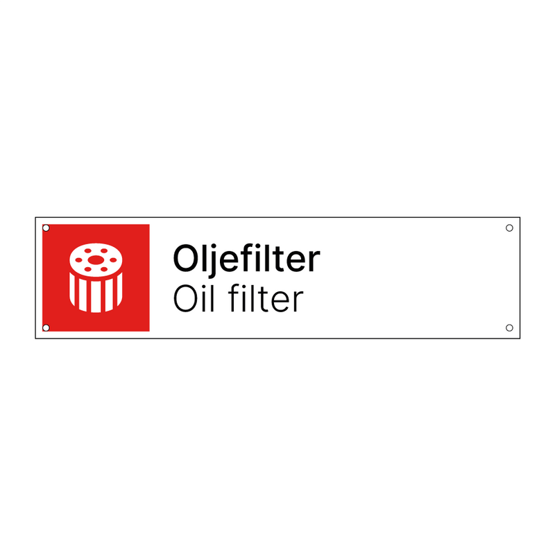 Oljefilter - Oil filter