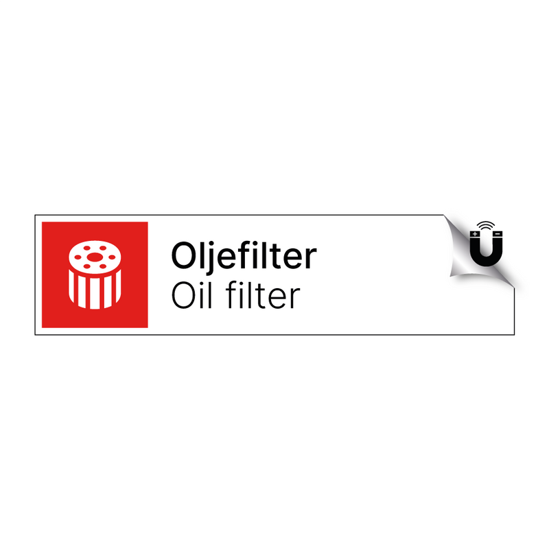 Oljefilter - Oil filter