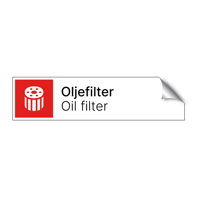 Oljefilter - Oil filter