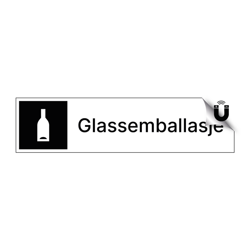 Glassemballasje