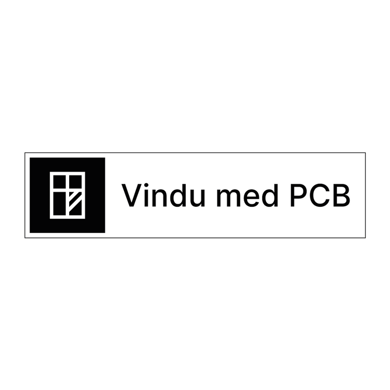 Vindu med PCB