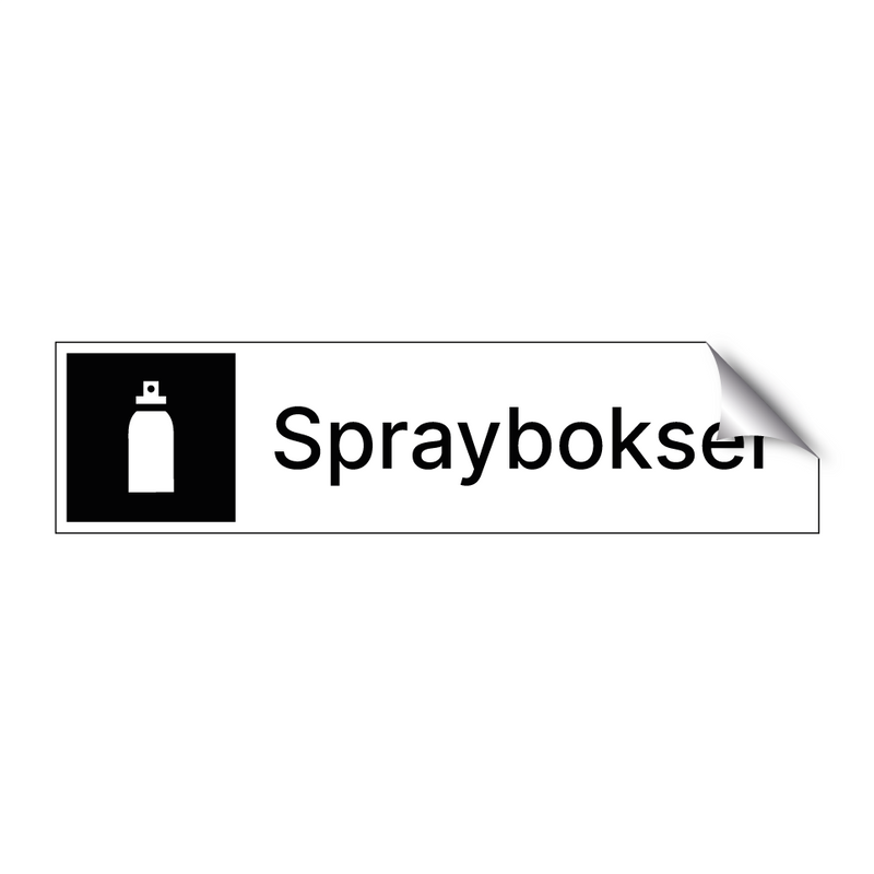 Spraybokser