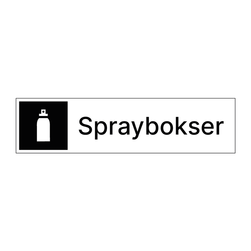 Spraybokser