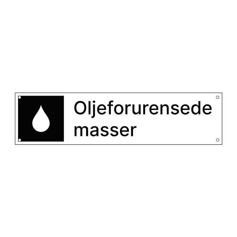 Oljeforurensede masser