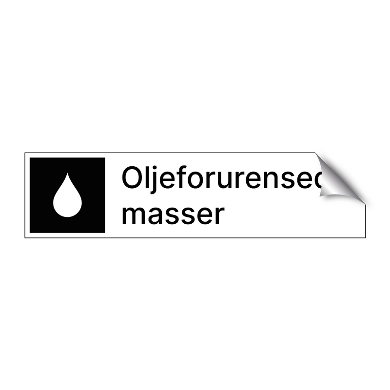 Oljeforurensede masser