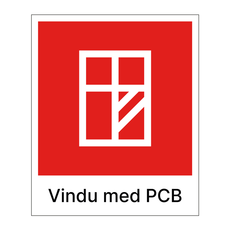 Vindu med PCB