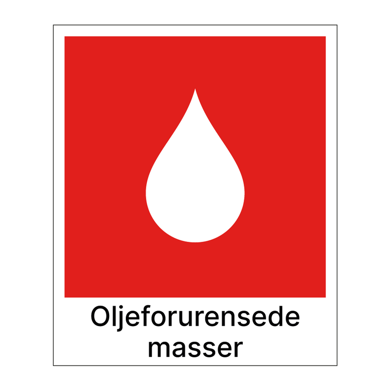 Oljeforurensede masser