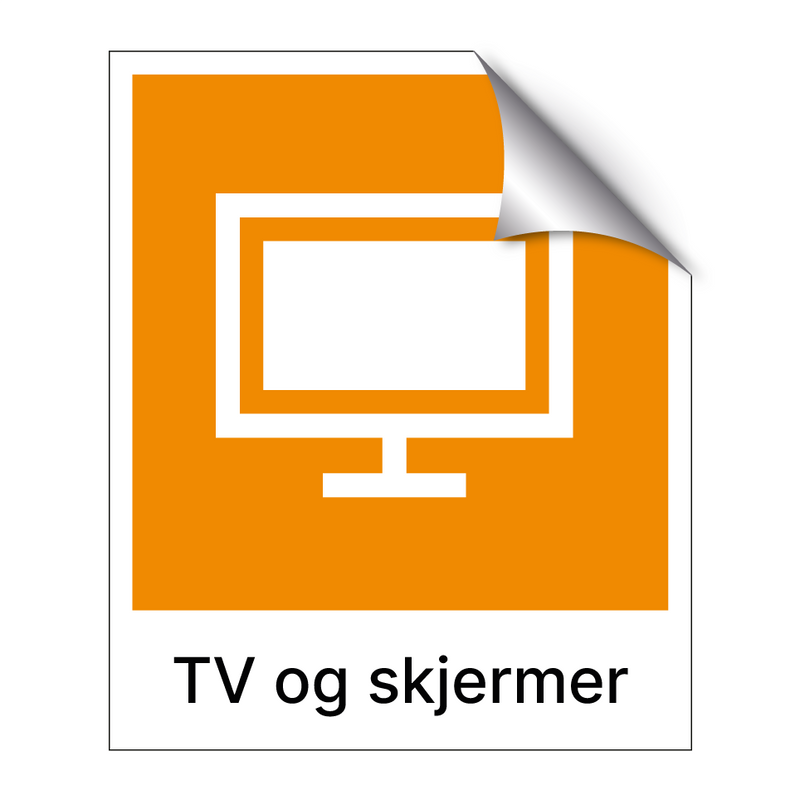 TV og skjermer