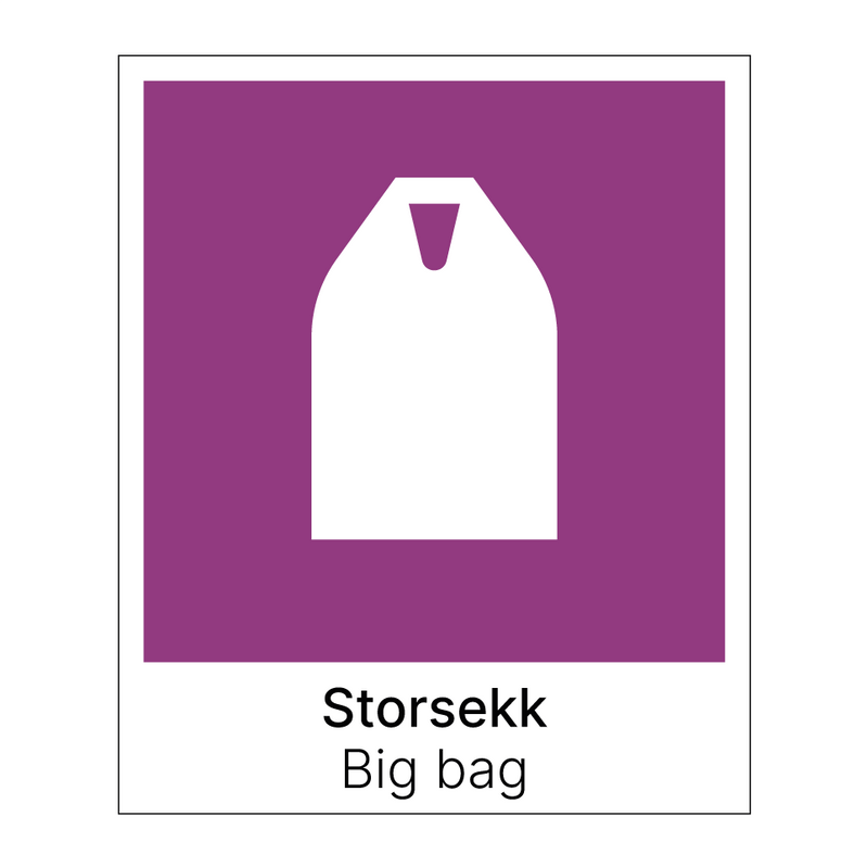 Storsekk - Big bag