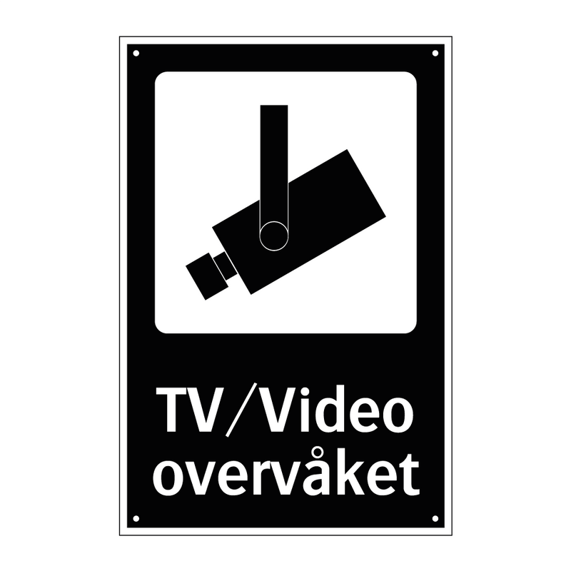 TV/Video overvåket