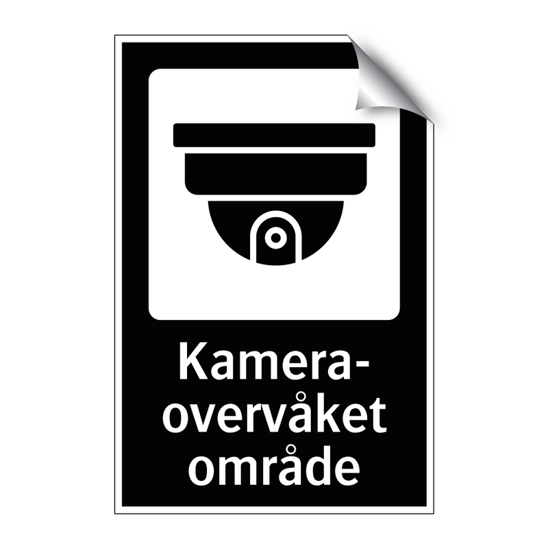 Kameraovervåket område