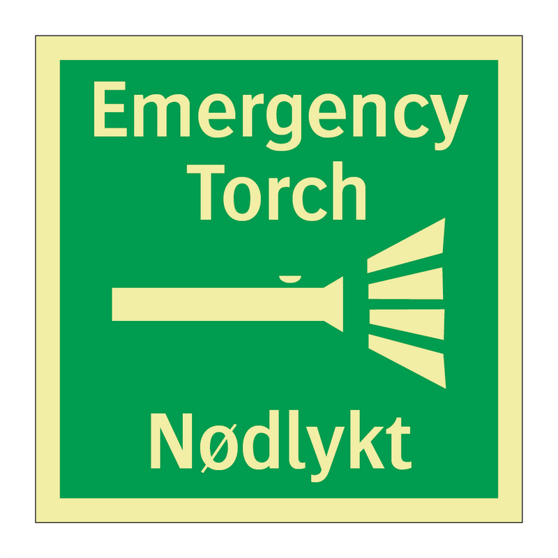 Emergency torch Nødlykt