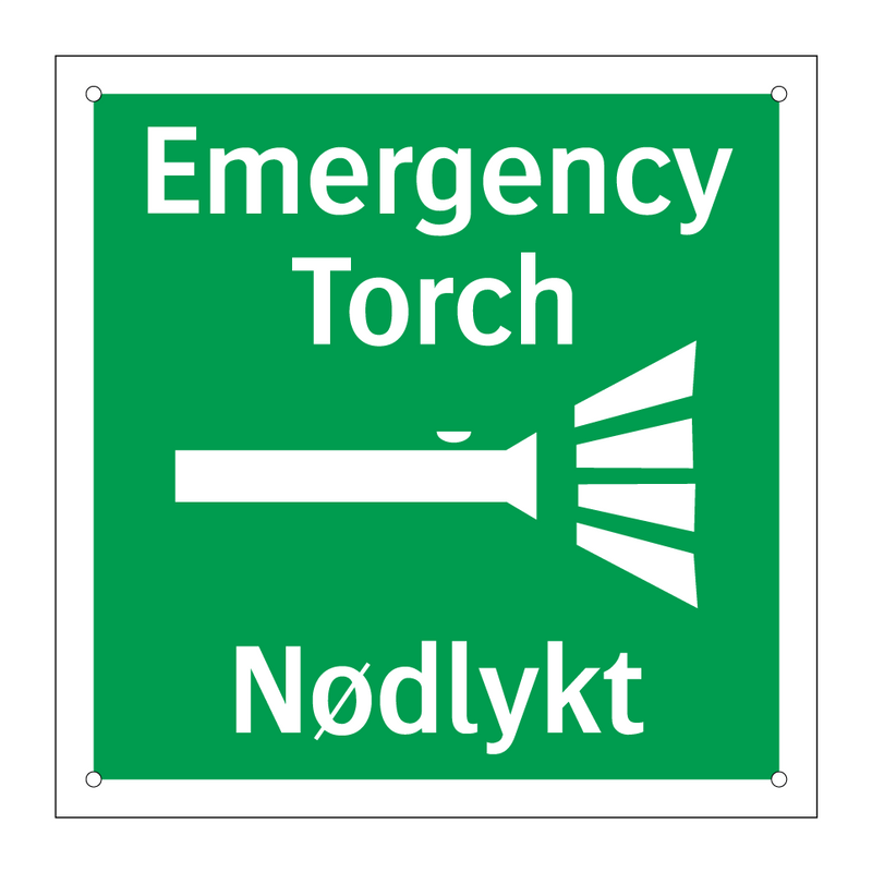 Emergency torch Nødlykt