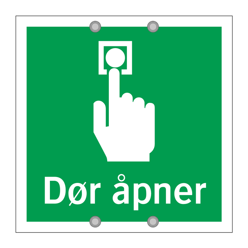 Dør åpner