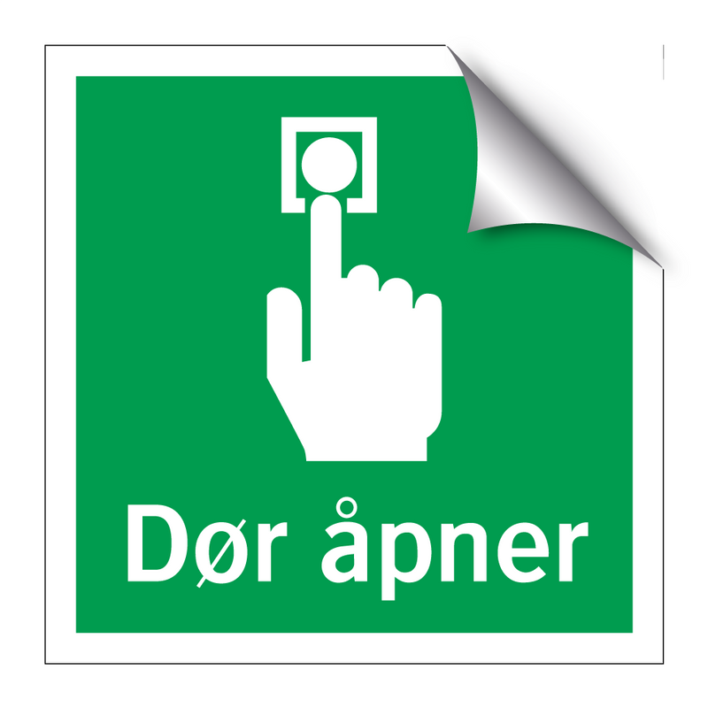 Dør åpner