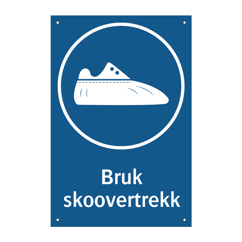 Bruk skoovertrekk