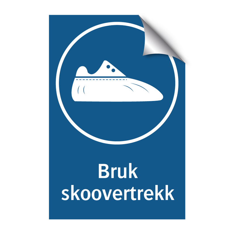 Bruk skoovertrekk