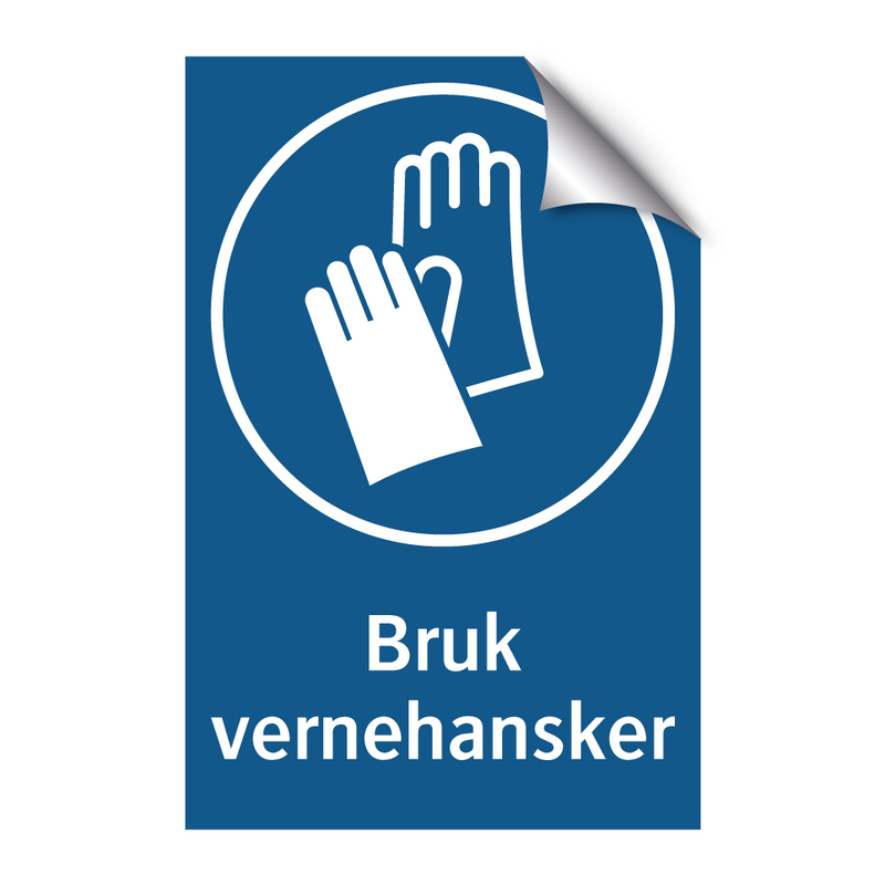 Bruk vernehansker