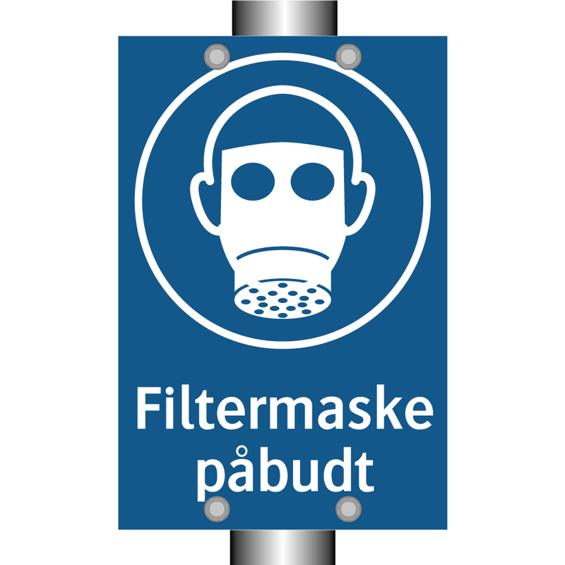 Filtermaske påbudt