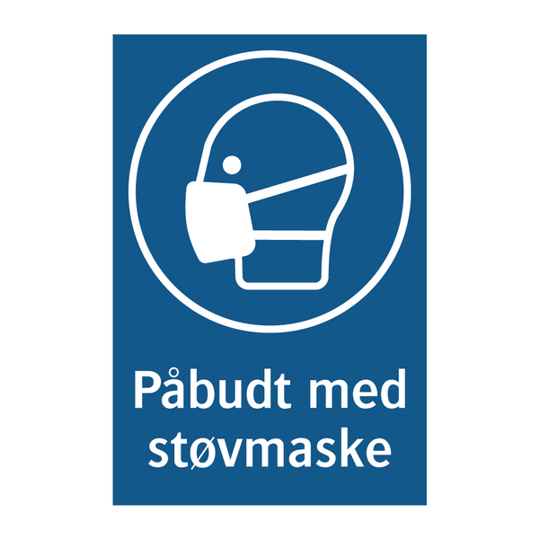 Påbudt med støvmaske