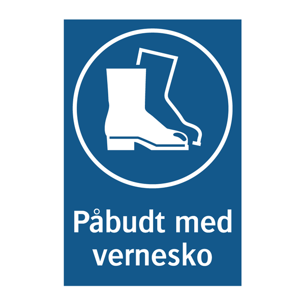 Påbudt med Vernesko