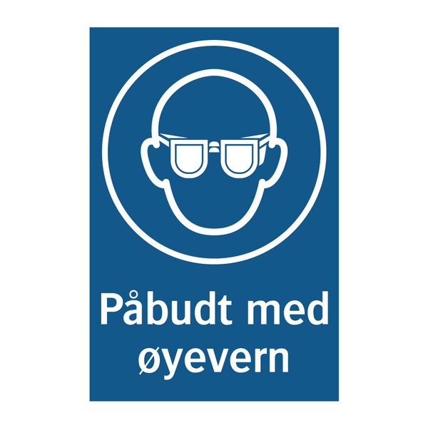 Påbudt med øyevern