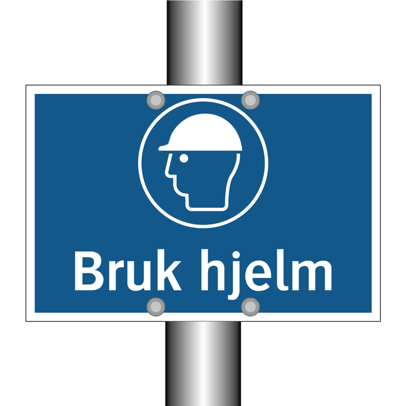 Bruk hjelm