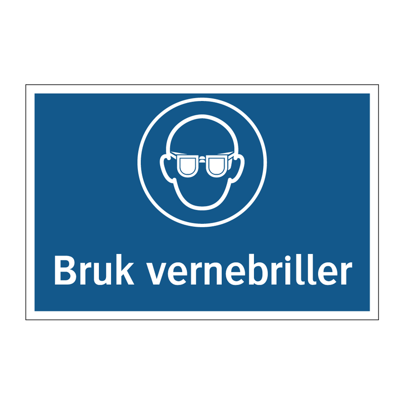 Bruk vernebriller