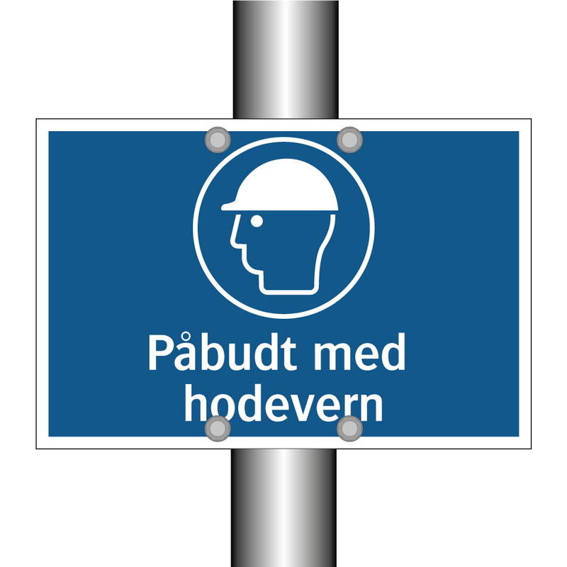 Påbudt med hodevern