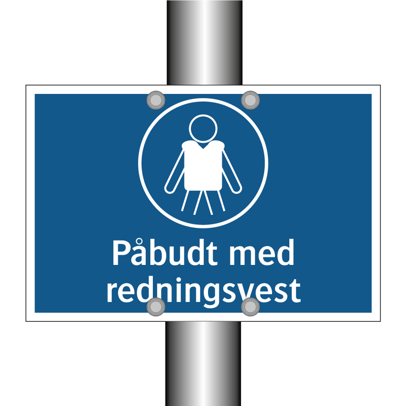 Påbudt med redningsvest