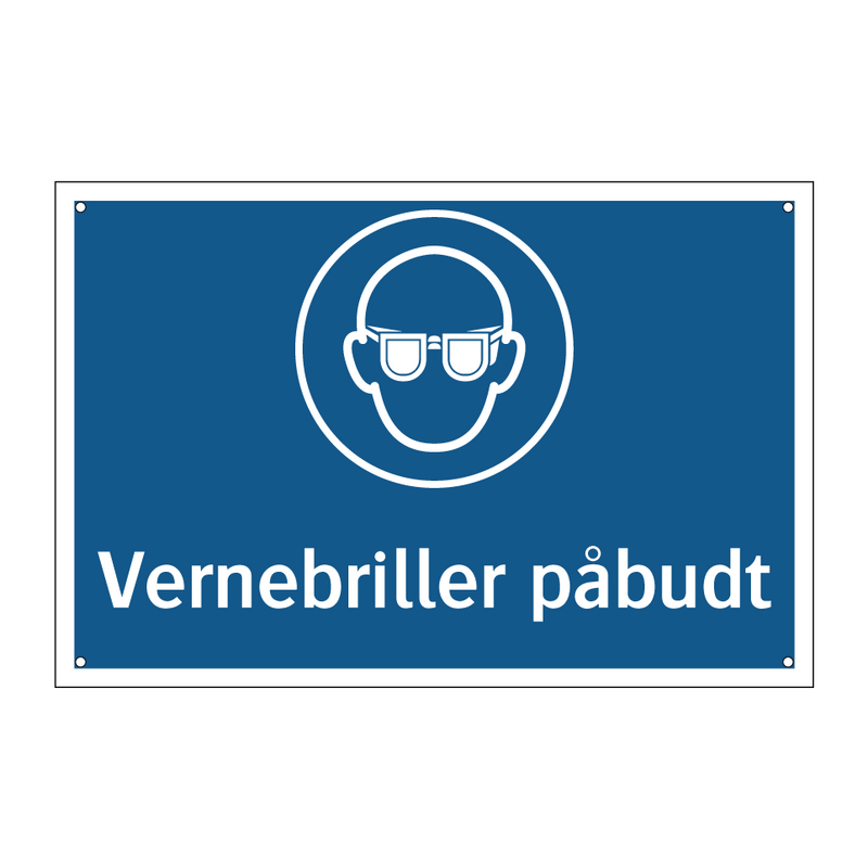 Vernebriller påbudt